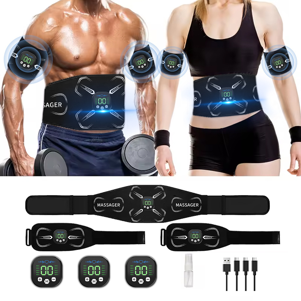 Health Wellness Fitness - EMS Muscle Stimulator Abdominal Trainer Abs