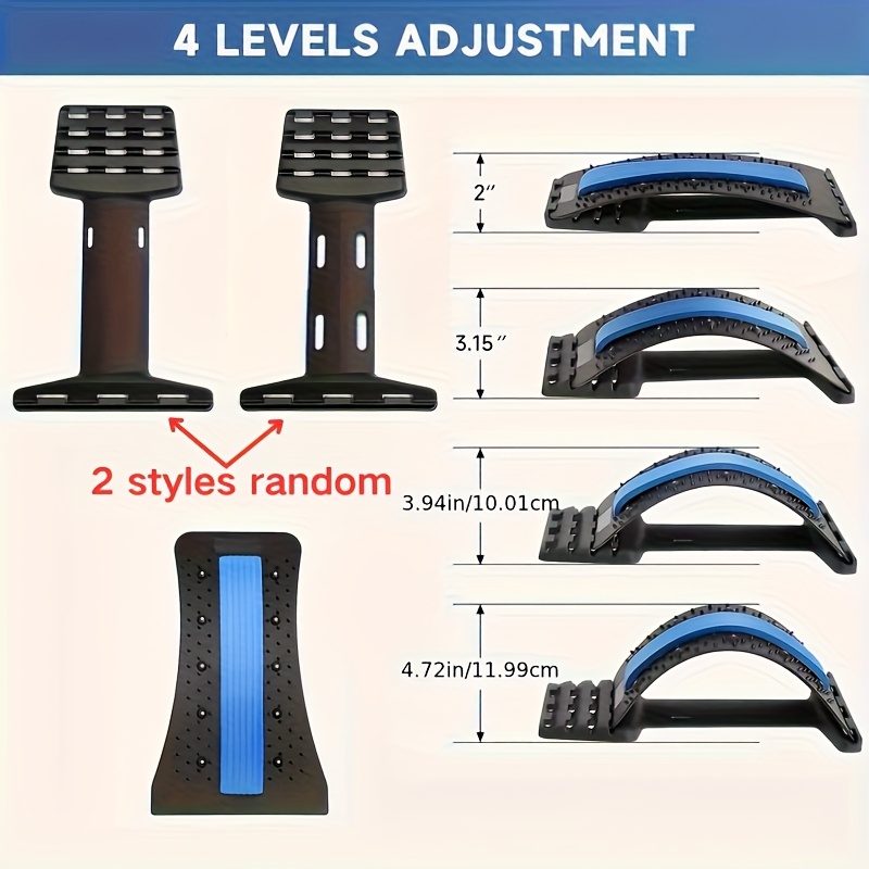 3-Level Back Stretcher Posture - Health Wellness Fitness recension och pris