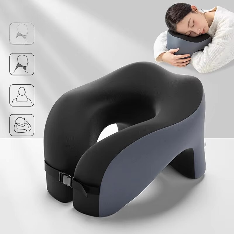 1pc Memory Foam U-shaped Pillo - Neck Traction Pillow recension och pris