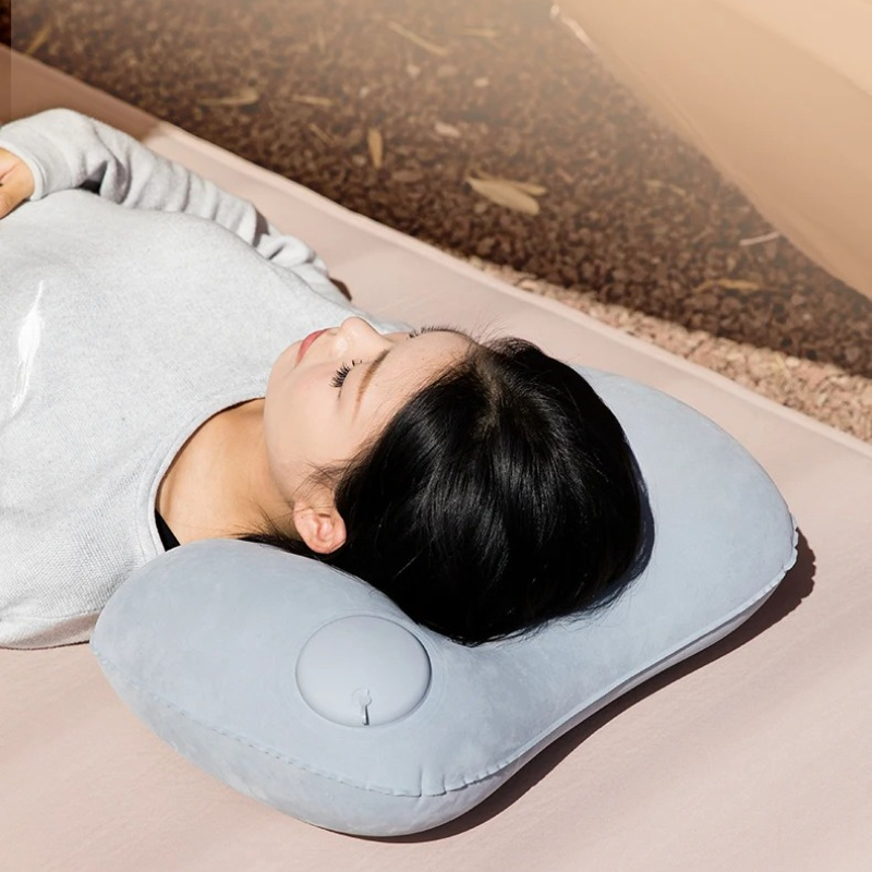 Ultralight Inflatable Camping  - Neck Traction Pillow recension och pris