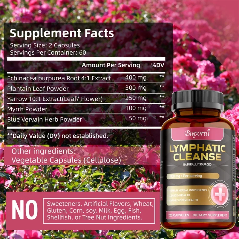 Lymphatic Cleanse Supplement - - Health Wellness Energy recension och pris