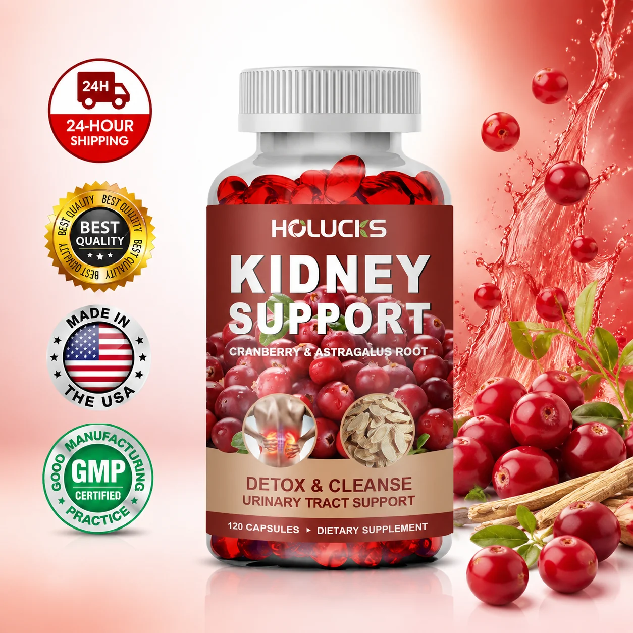 Natural Kidney Cleanse Capsule - Health With Wellness recension och pris