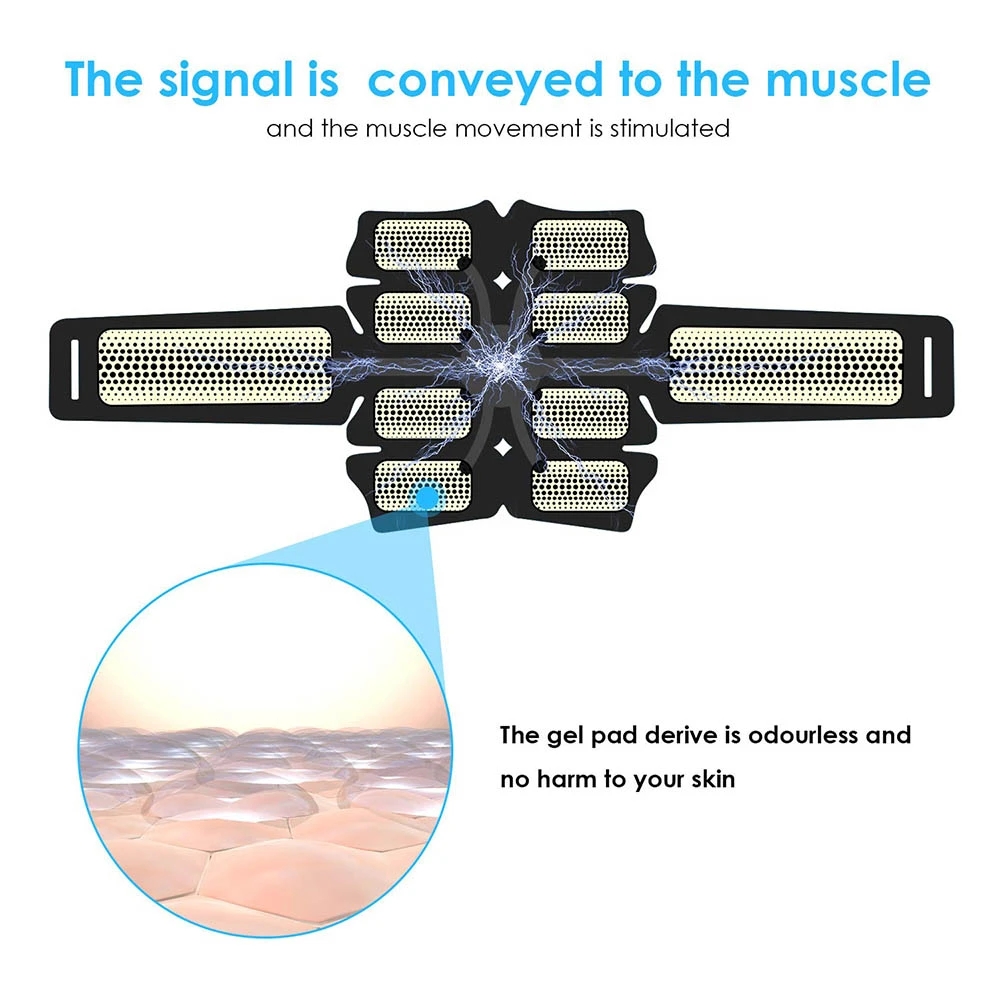 EMS Abdominal Muscle Stimulato - Health Wellness Fitness recension och pris