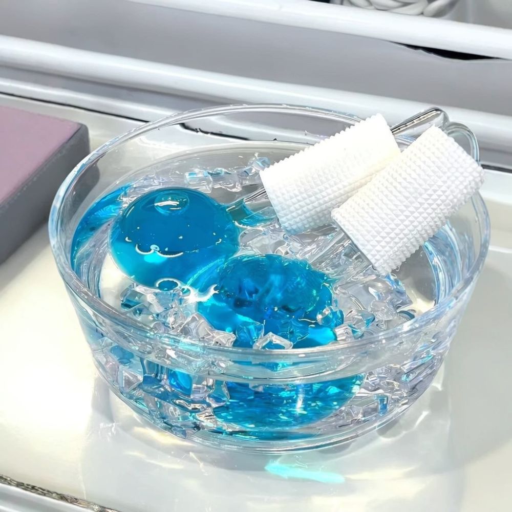 Facial Ice Globes Cold Massage - Ice Roller Face Cold recension och pris