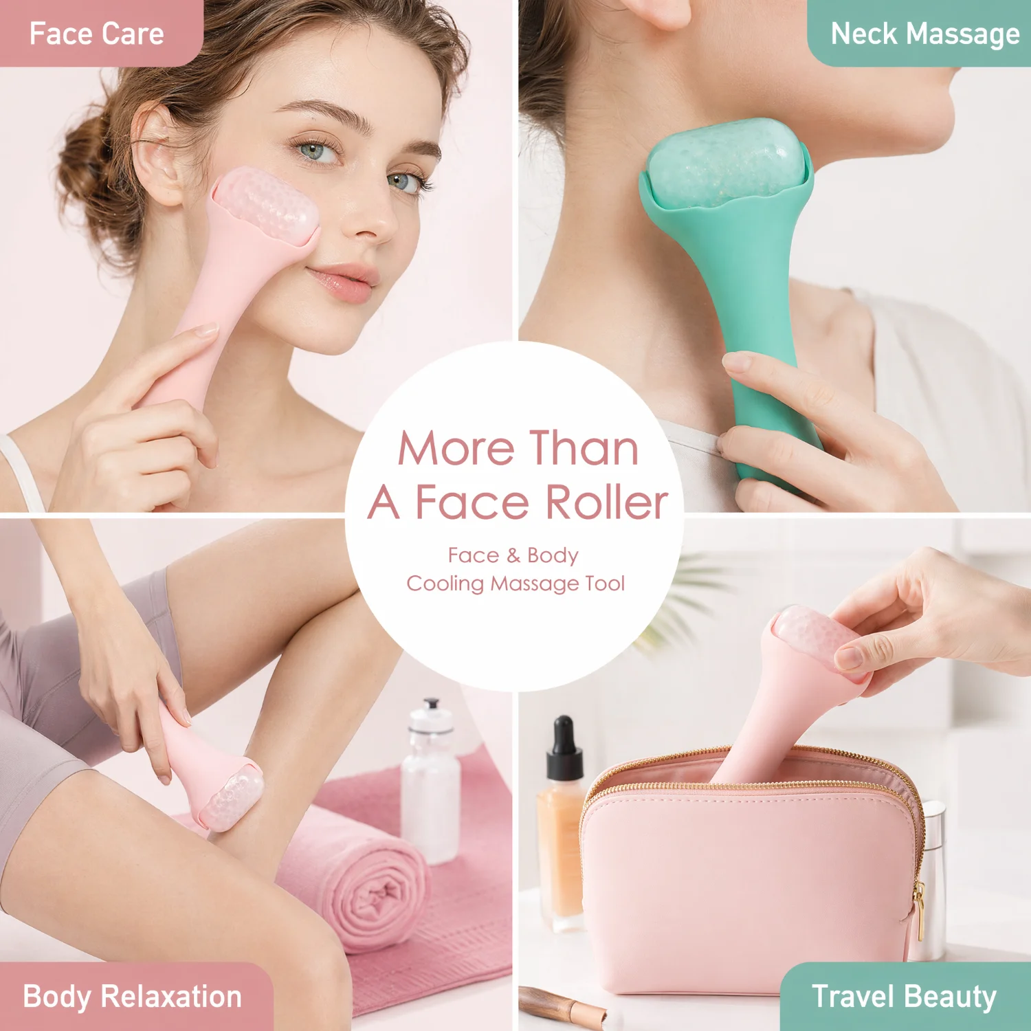Ice Roller Facial Tool Cooling - Ice Roller Face Cold recension och pris