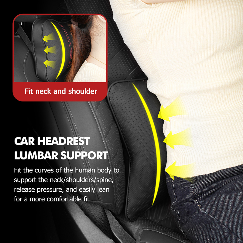 Car Lumbar Support Neck Pillow - Neck Traction Pillow recension och pris