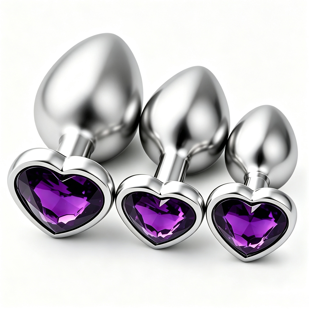 3PCS Metal Anal Plugs for Coup - Health With Wellness recension och pris