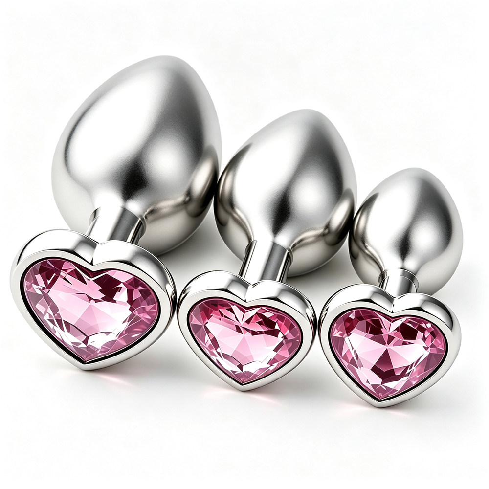 3PCS Metal Anal Plugs for Coup - Health With Wellness recension och pris