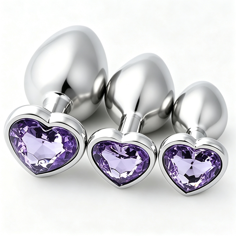 3PCS Metal Anal Plugs for Coup - Health With Wellness recension och pris