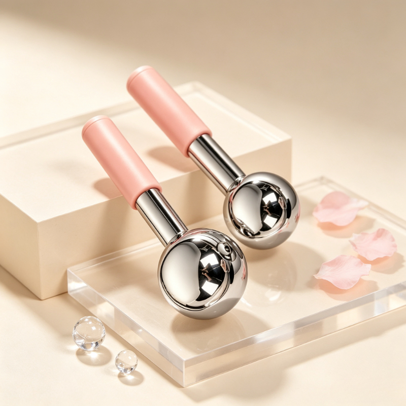 Ice Ball Facial Massage Ball I - Ice Roller Face Cold recension och pris