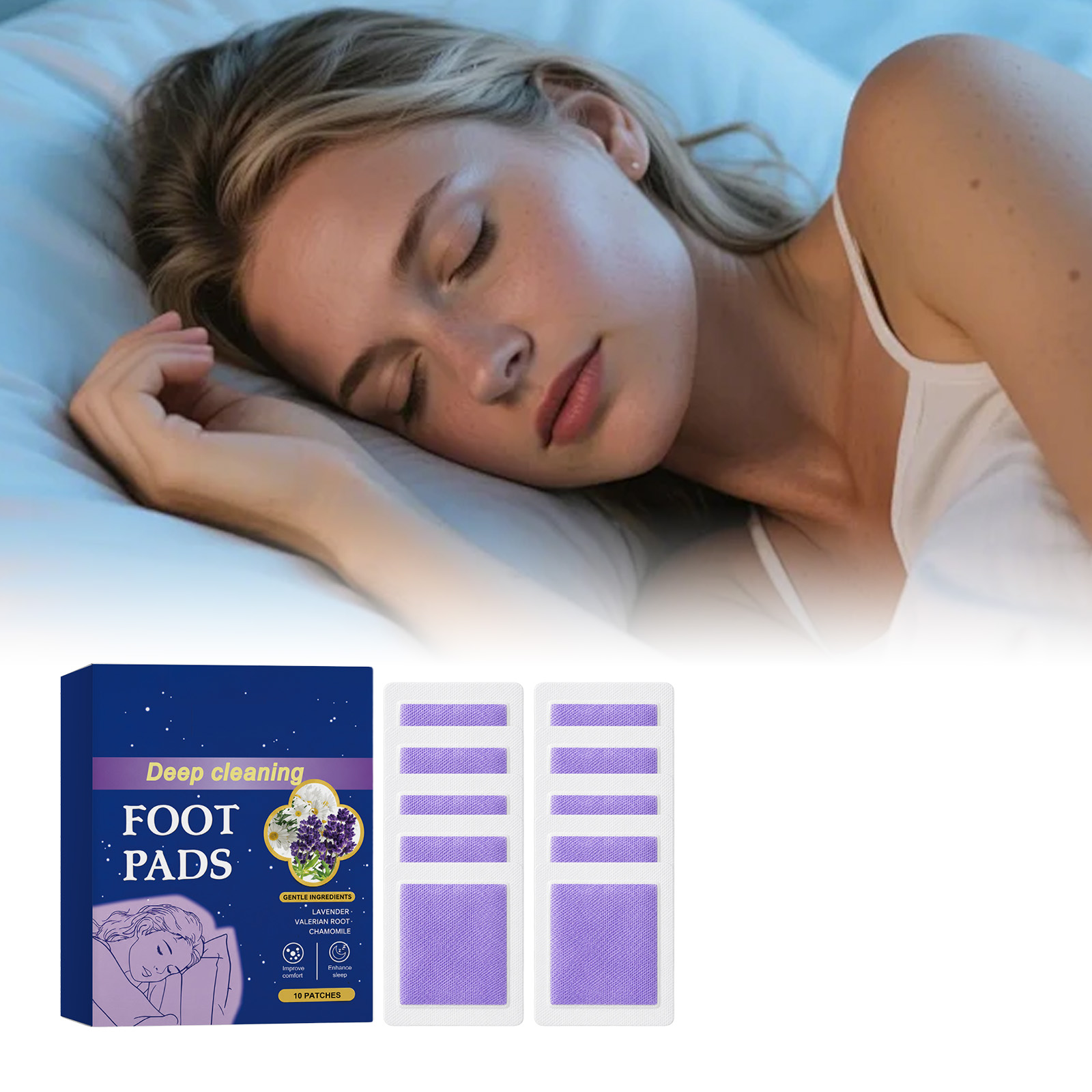 Deep Sleep Foot Patches Improv - Detox Foot Patch recension och pris