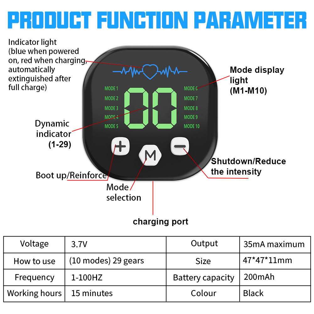 EMS Muscle Stimulator Abdomina - Health Wellness Fitness recension och pris